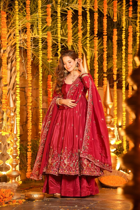 Priya Royal Elegant Anarkali Suit Set