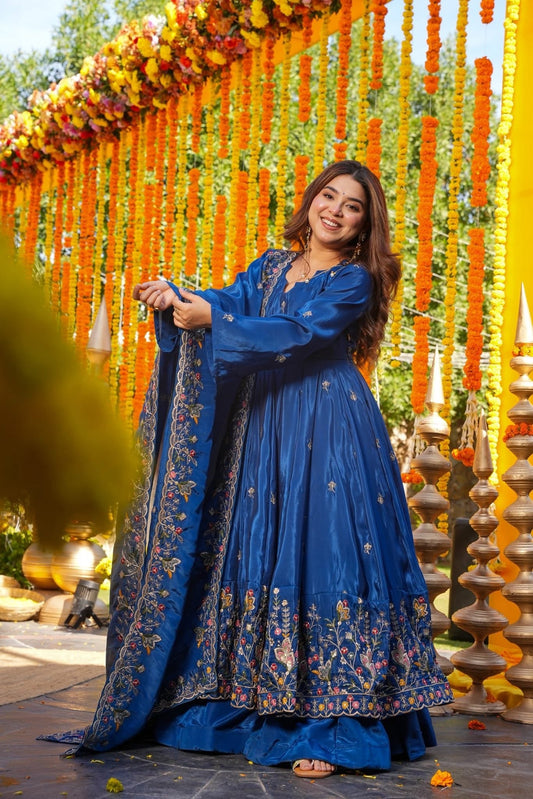 Disha Royal Elegant Anarkali Suit Set